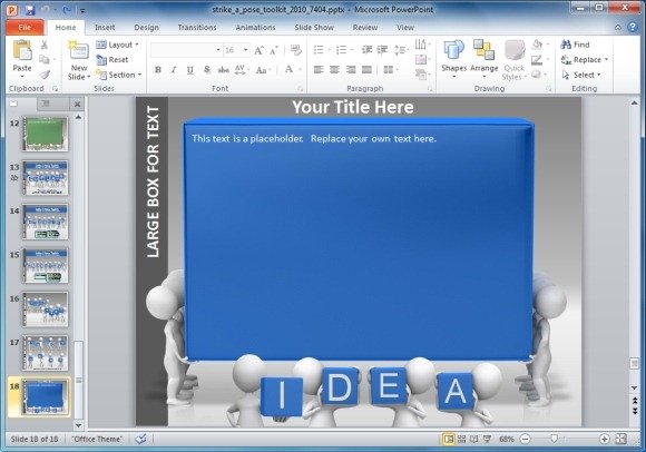 Attractive PowerPoint Layout