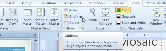 how do i turn off object snap to grid in word for mac