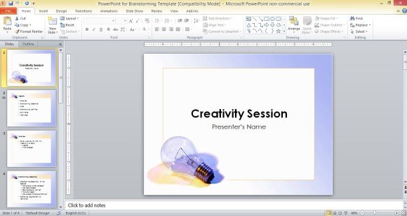 powerpoint-for-brainstorming-template-1