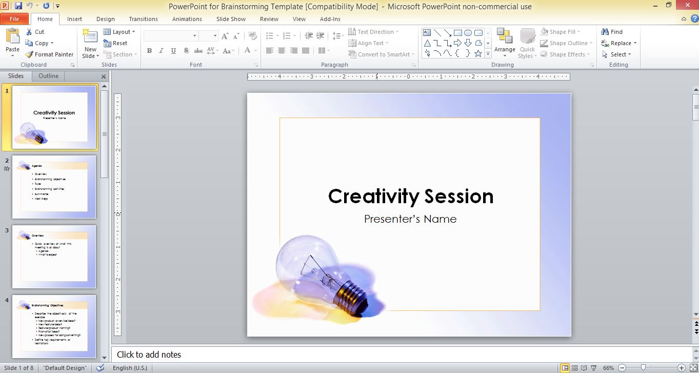 Brainstorming Template Microsoft Word from cdn.free-power-point-templates.com