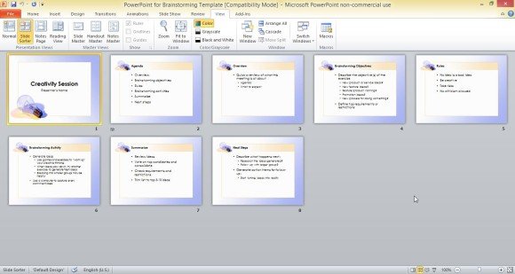 powerpoint-for-brainstorming-template-2