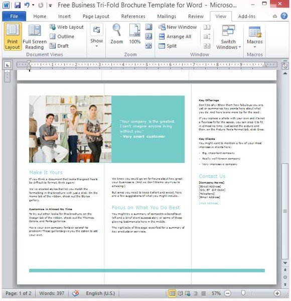 Tri Fold Pamphlet Template Word from cdn.free-power-point-templates.com