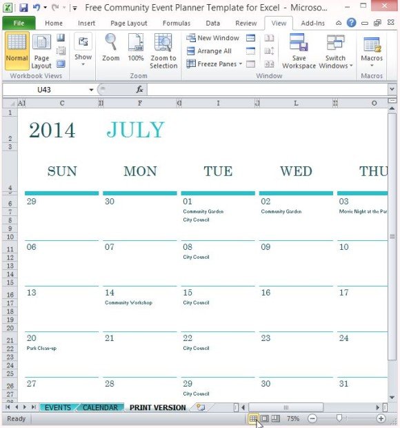Calendar In Excel Template from cdn.free-power-point-templates.com
