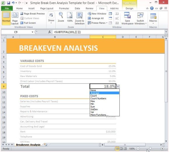 simple-break-even-analysis-template-for-excel-3