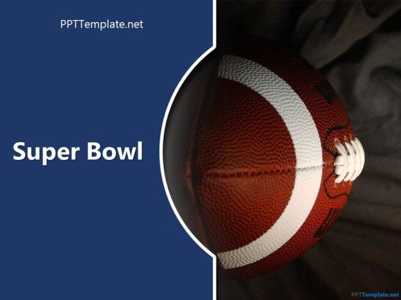 Free Super Bowl PowerPoint Template background