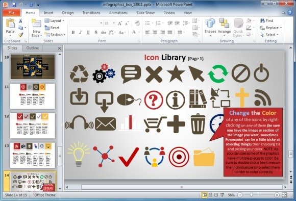 Infographic Icon Library