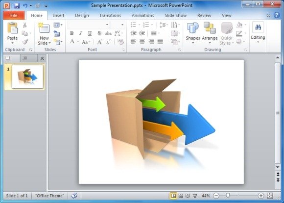 Arrows Coming Out Of Box Clipart