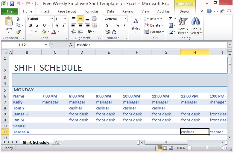 Employee Shift Schedule Template Excel from cdn.free-power-point-templates.com