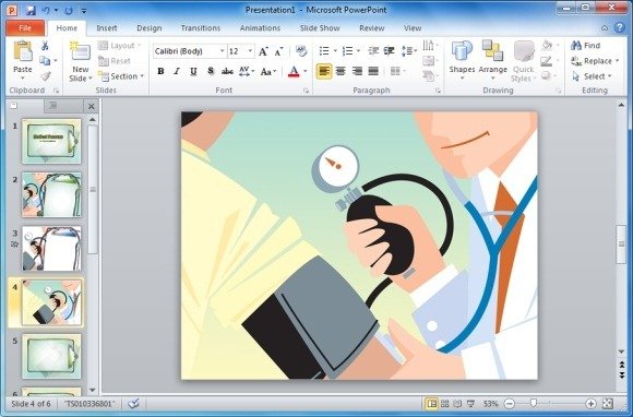 Medical Pressure Design Template for PowerPoint