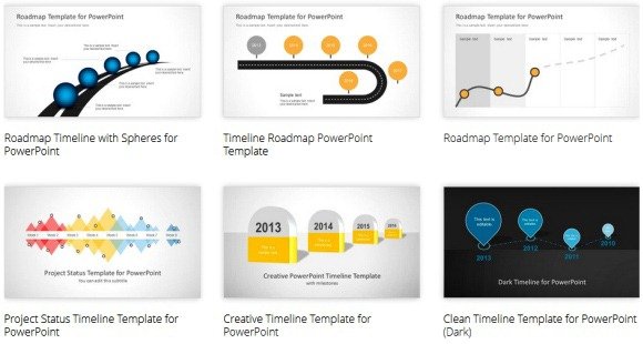 PowerPoint Templates For Making Timelines