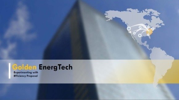 Presentation By Golden EnergTech Using Slide Model Templates
