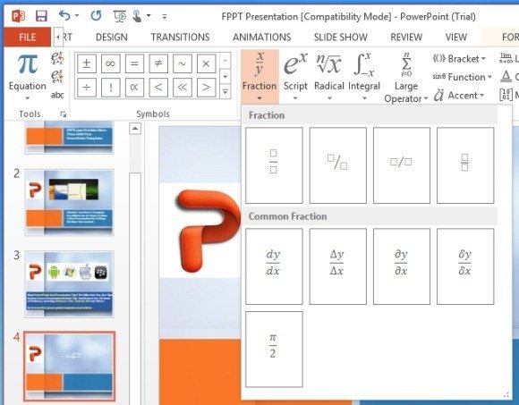 Structures in PowerPoint