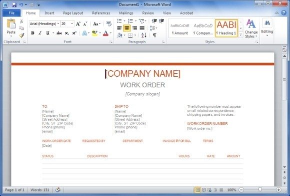 microsoft office word templates download