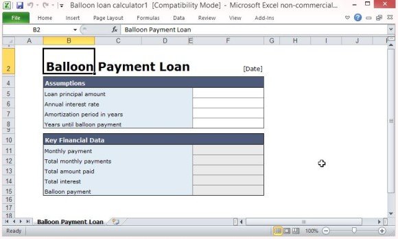 Loan Payment Calculator Excel Template from cdn.free-power-point-templates.com