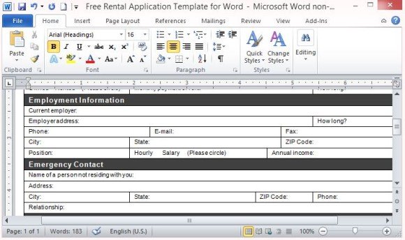 Employer Application Template from cdn.free-power-point-templates.com