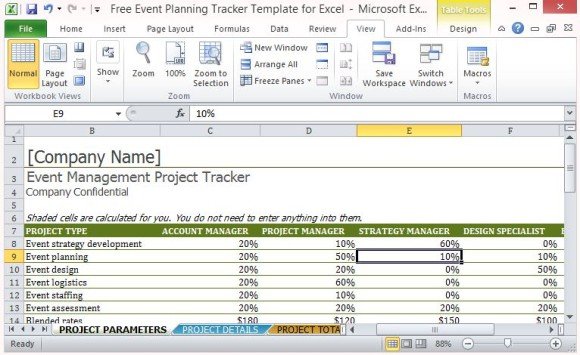 logistics excel templates