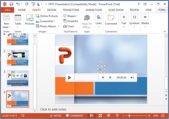 How To Insert Audio in PowerPoint Slides