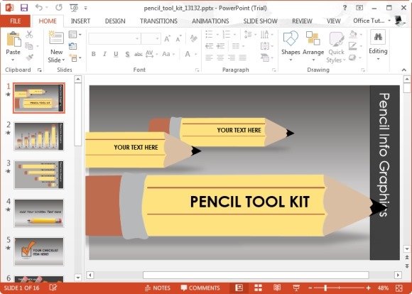 Pencil Toolkit For PowerPoint