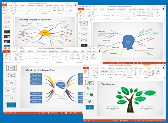powerpoint templates for making concept maps