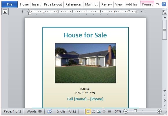 House For Sale Template from cdn.free-power-point-templates.com