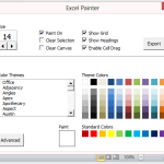 Create Paintings on Your Spreadsheet