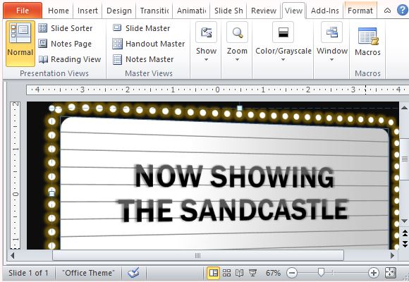 movie template powerpoint