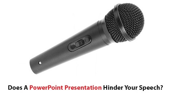 does a powerpoint presentation hinder speech