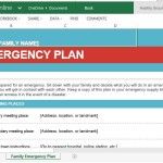 Family Emergency Plan for Disasters and Emergencies