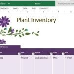 Gardening Inventory for Gardeners and Hobbyists