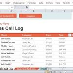 Log Calls and Notes for Each Sales Call Made