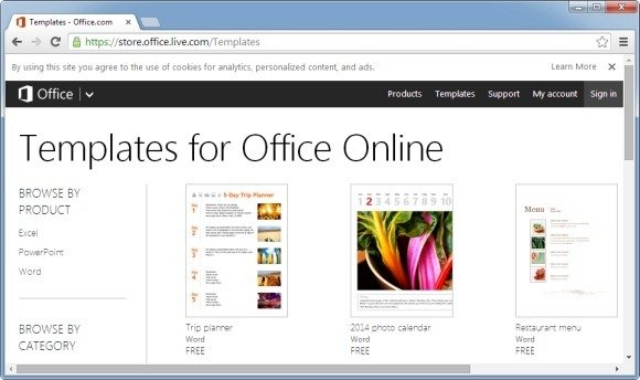 how to download templates from microsoft office online