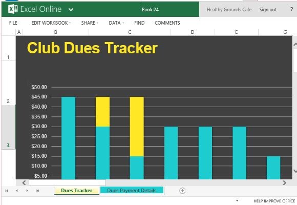 Keep Track of Your Club Membership and Club Dues