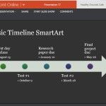Show Events in History or Progression in Projects in Timeline Format