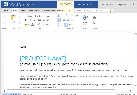 Track Your Project Tasks Using This Elegant Yet Fun Template