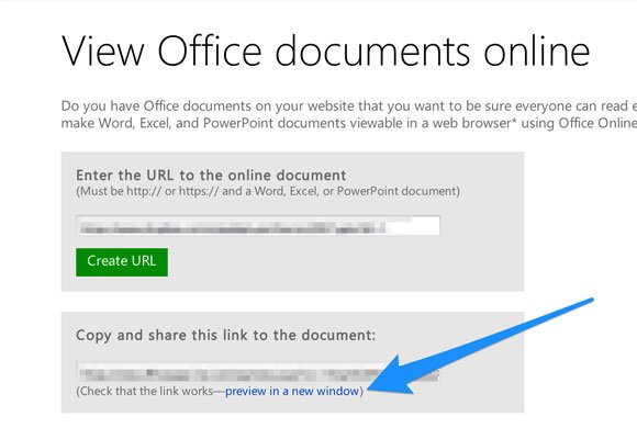 View Office documents online using Office Online Web Viewer
