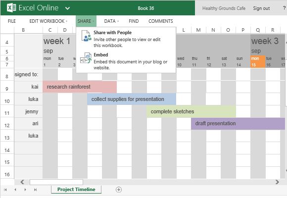 Free Excel Project Timeline Template from cdn.free-power-point-templates.com