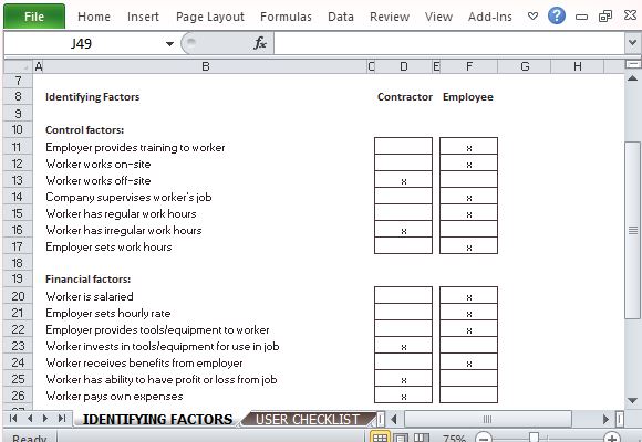 Identify Employees Based On Given Factors