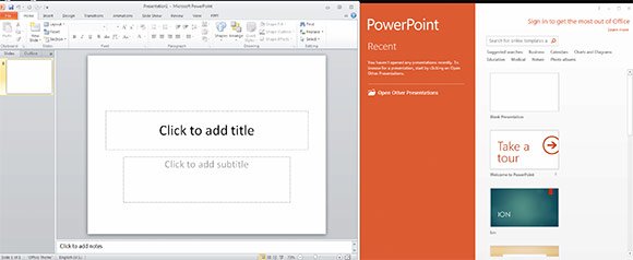 PowerPoint 2013 and 2010 on the Same Computer