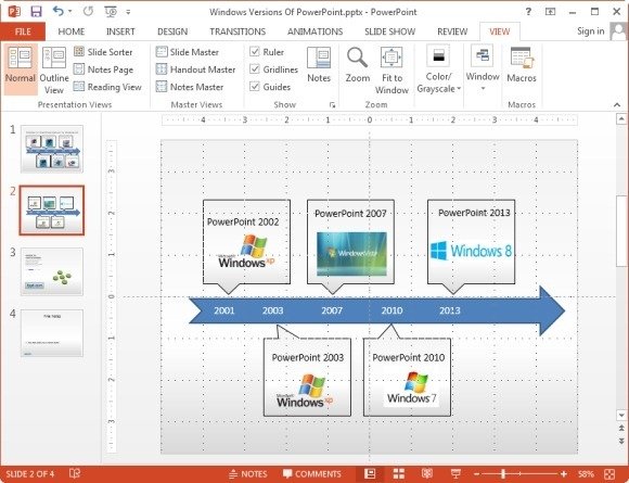 using gridlines and guides in powerpoint 2013