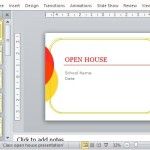 Bright and Beautiful Classroom Open House Template