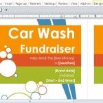 Car Wash Fundraiser Door Hanger Template