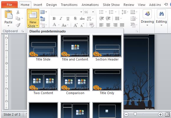 Choose From Various Layout Options for Your Presentation