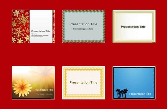 elegant borders for powerpoint