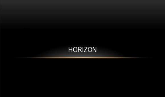 Horizon PowerPoint Online template