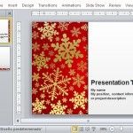 Snowflake Template for Holiday Presentations