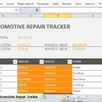 Special Expense Tracker for Vehicle Repairs