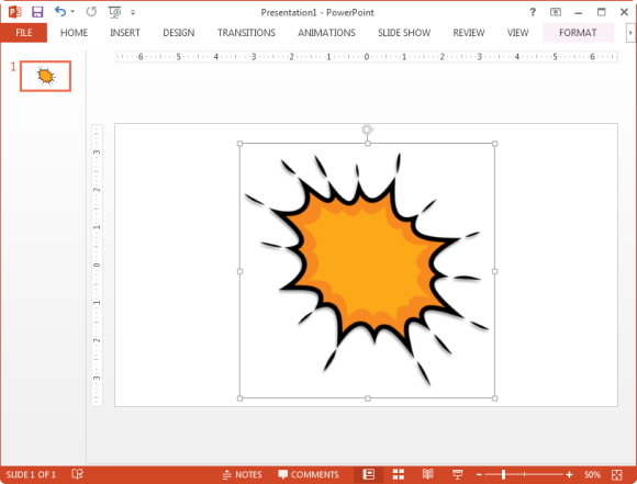 animated explosion for powerpoint