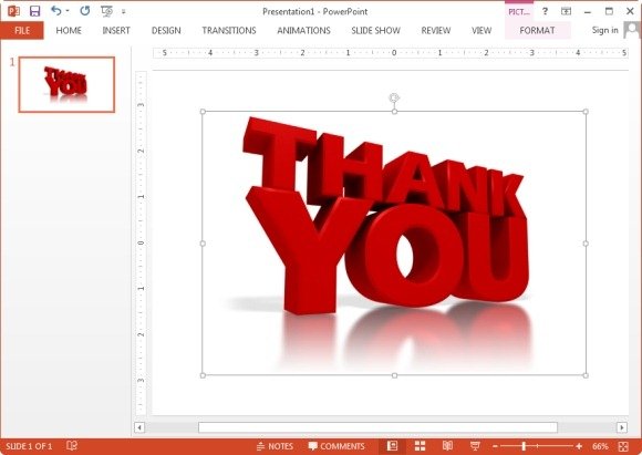 Thank You Clipart For PowerPoint