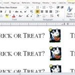 Trick or Treat Label Maker Template