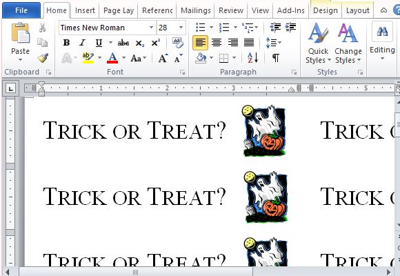 How to Make Pretty Labels in Microsoft Word